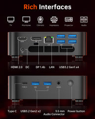ACEMAGIC K1 AMD Ryzen™ 7 5825U / Ryzen™ 5 7430U Mini PC