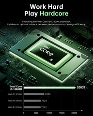 ACEMAGIC LX15 Pro AMD Ryzen™ 7 5700U/Intel® Core" i5-12600H Laptop