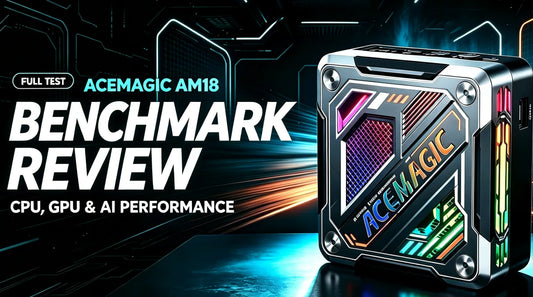Ryzen 5 7640HS Benchmark: ACEMAGIC AM18 Review with Radeon 760M, OCuLink & 2.5GbE