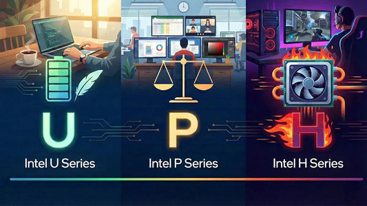 Intel H vs P vs U Suffixes: What They Mean and How to Choose