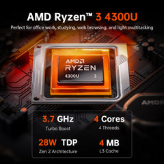 ACEMAGIC K1 AMD Ryzen™ 3 3300U/4300U Mini PC