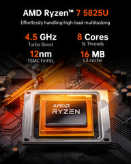 ACEMAGIC K1 AMD Ryzen™ 7 5825U Mini PC