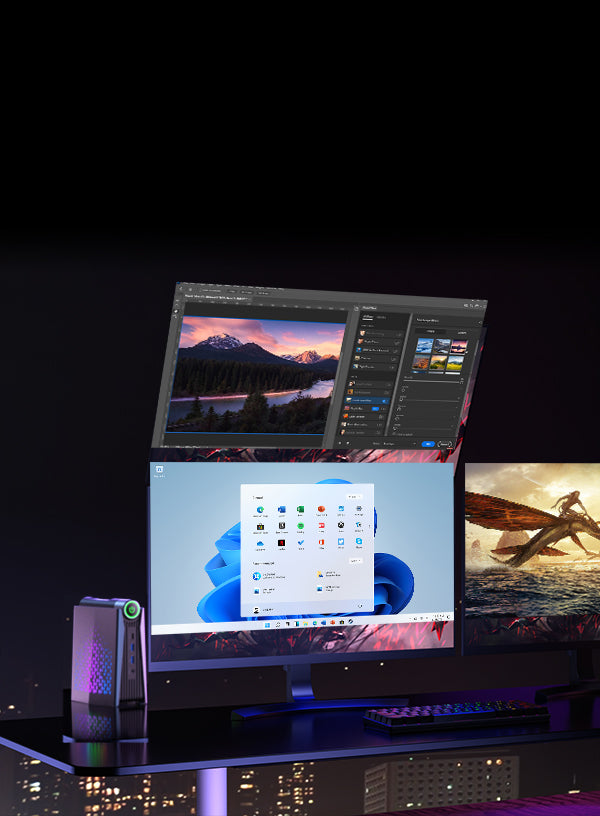 ACEMAGIC S3A AMD Ryzen™ 7 5700U Mini PC – ACEMAGIC UK