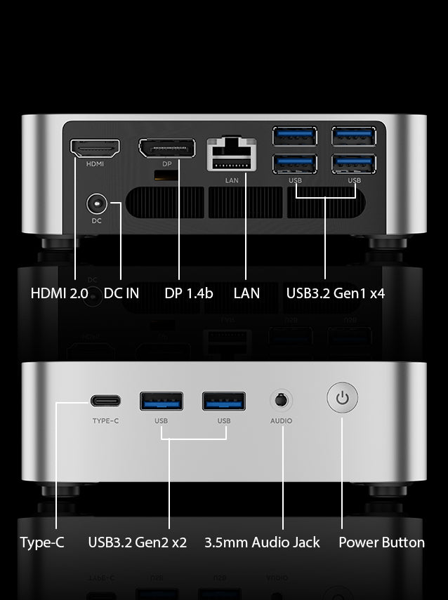 ACEMAGIC K1 AMD Ryzen™ 3 4300U/3300U Mini PC – ACEMAGIC UK