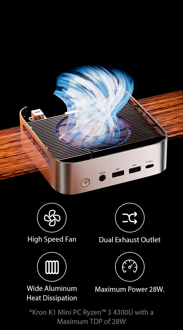 ACEMAGIC K1 AMD Ryzen™ 3 4300U/3300U Mini PC – ACEMAGIC UK