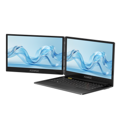 ACEMAGIC X1 Dual Screen Laptop with Intel i7-1255U Double Screen Display